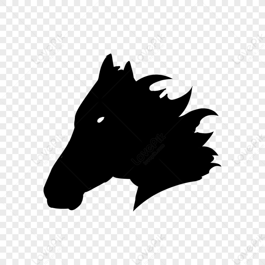 Silhouette Horse Art Cold Horse Head,head Silhouettes PNG Hd ...