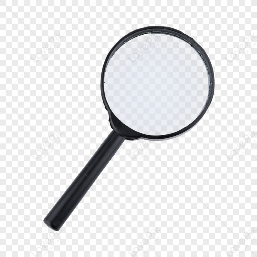 Magnifier Glass Hd Transparent, Small Magnifying Glass With Wooden Handle,  Glass Clipart, Glass, Rough PNG Image For Free Download