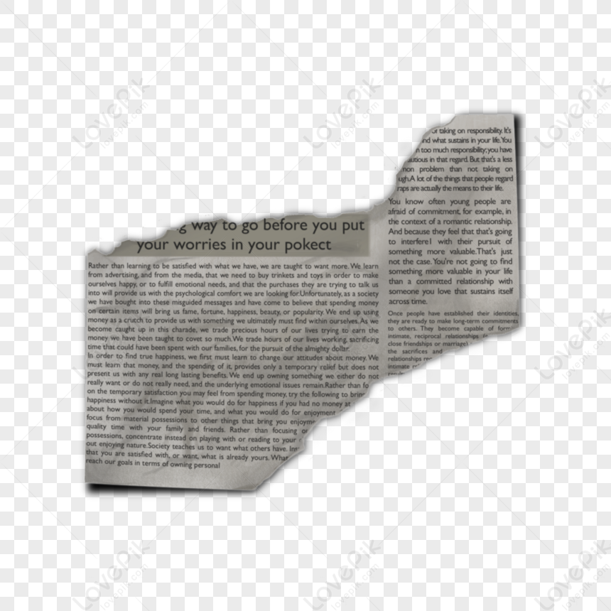 pedaço de papel rasgado png