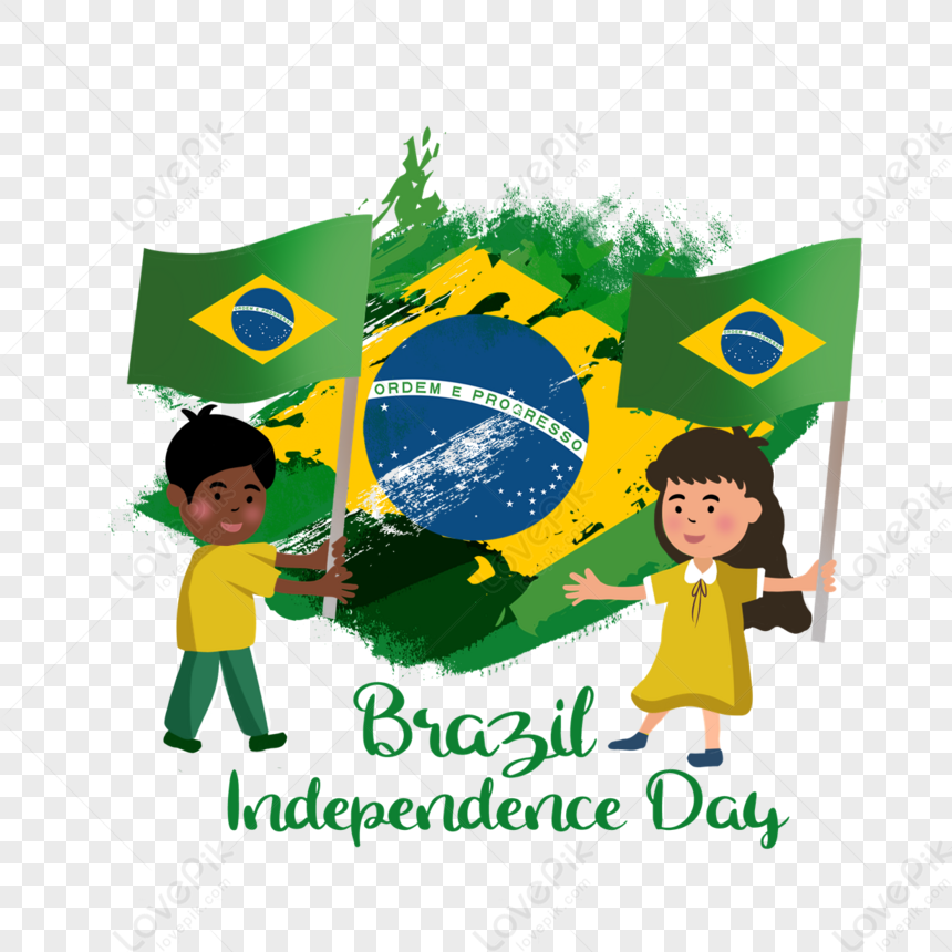 Bandeira Aquarela Do Brasil PNG Images