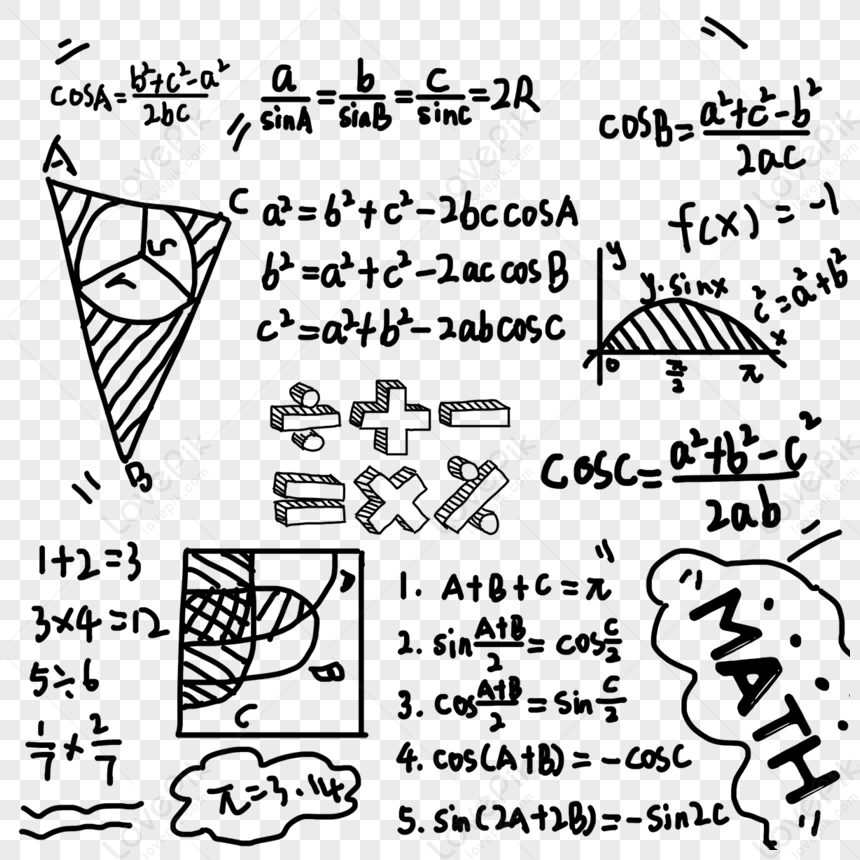 feuilles de calcul de mathématiques en géométrie