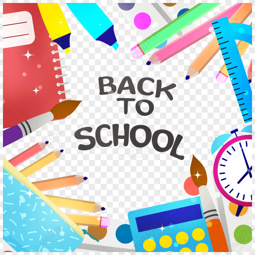 Ritorno A Scuola Collezione Di Cancelleria Simpatico Cartone  Animato,indietro,cancelleria Scolastica PSD Immagine Gratis, Grafica  download su Lovepik