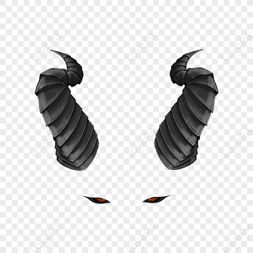 Evil Black Demon With Devil Horns,satan,angel PNG Transparent ...