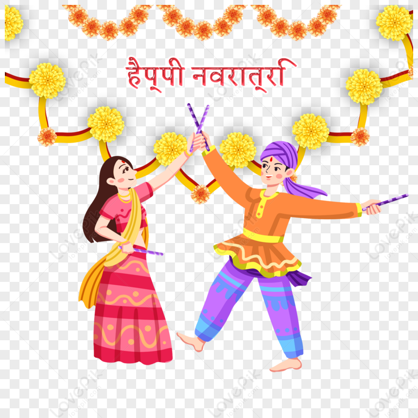 celebrazione del navratri