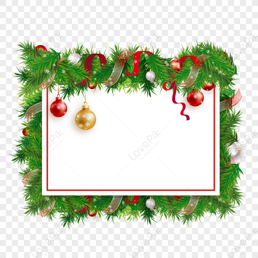 cintas de navidad frontera png