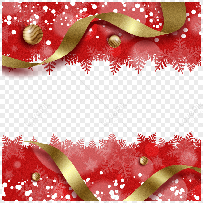 cintas de navidad frontera png