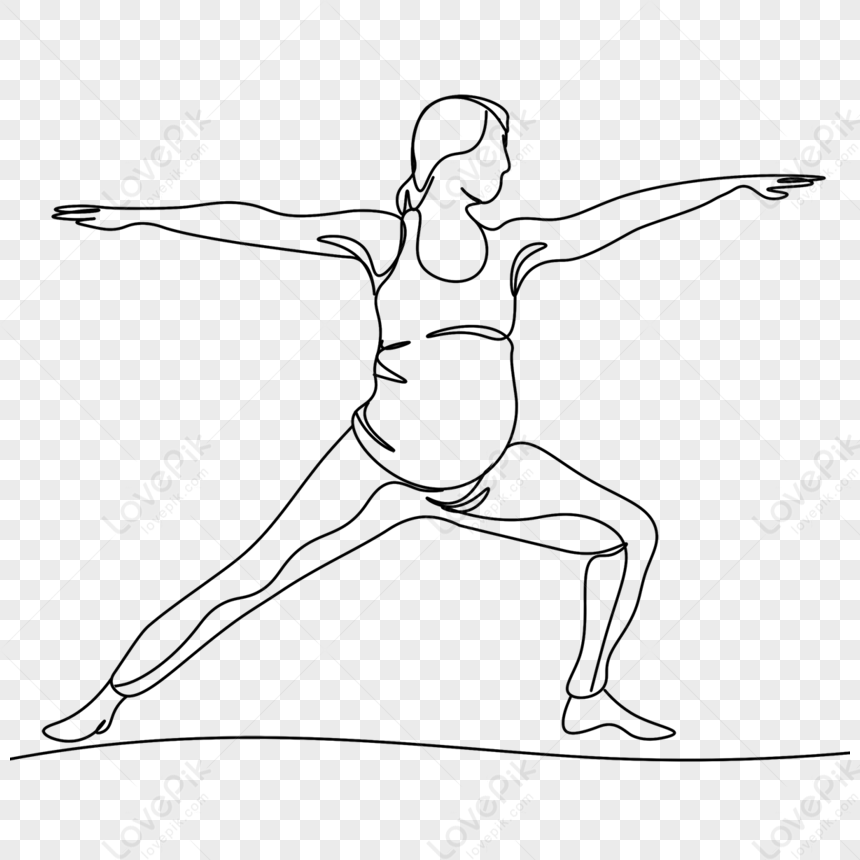 Yoga Asana Sketch Vector Images (over 1,100)