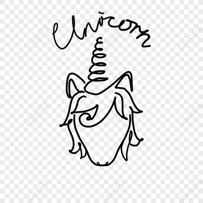 Unicorn Head. Vector Unicorn Face with Hair in Rainbow Colors Stock Vector  - Illustration of horn, cartoon: 102353307
