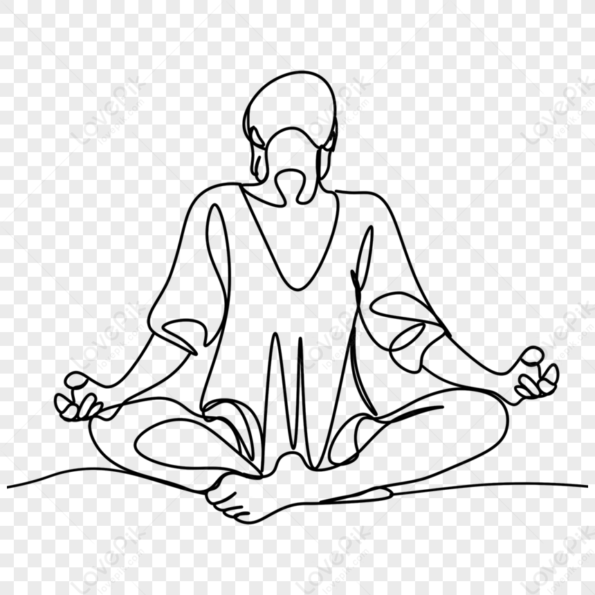Desenho De Yoga Meditação Linha Mãos Namaste Pose Mulher Resumo PNG ,  Desenho De Asa, Desenho De Mulher, Desenho De Homem Imagem PNG e PSD Para  Download Gratuito