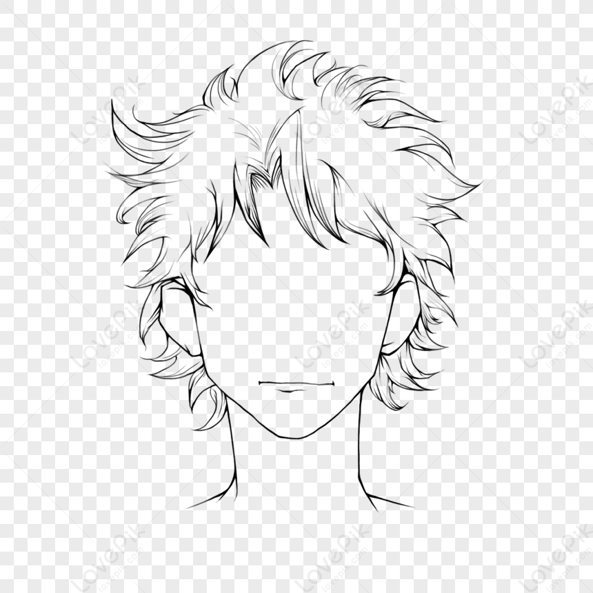 Anime Hair Vector Art, Icons, and Graphics for Free Download
