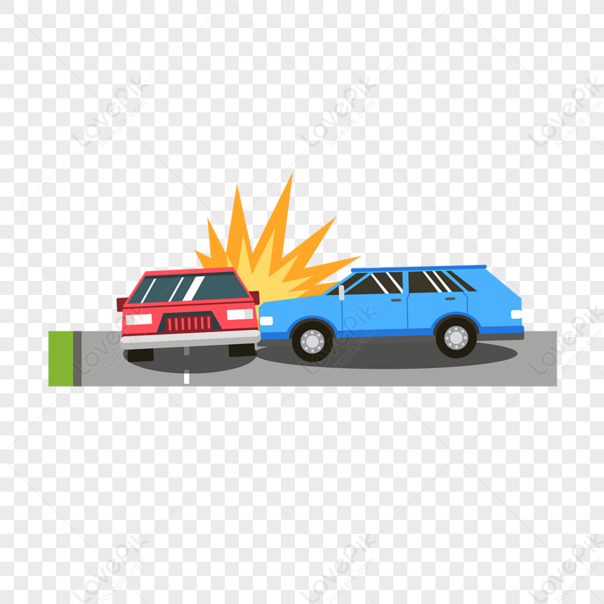 clipart accident voiture dessin