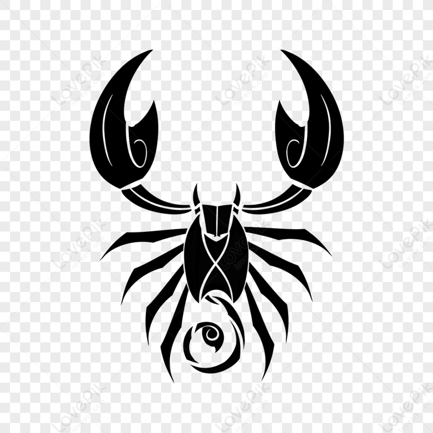 Zodiac Scorpion Anime Style Graphic · Creative Fabrica