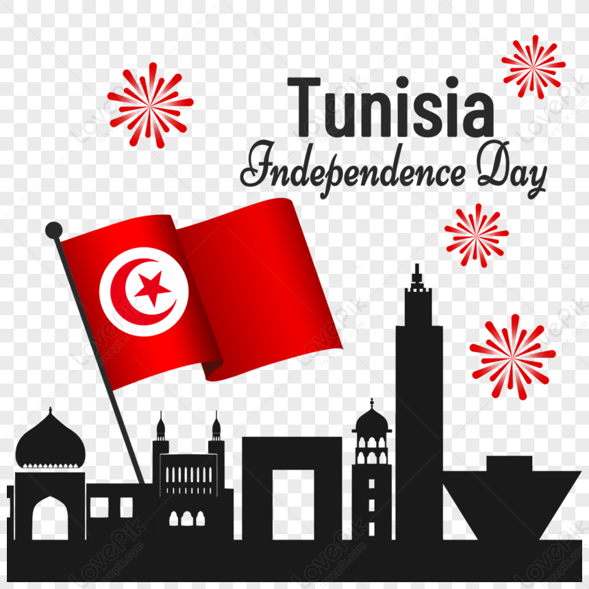 La Tunisie Drapeau PNG , Tunisie, Drapeau, Indépendance De La Tunisie PNG  et vecteur pour téléchargement gratuit