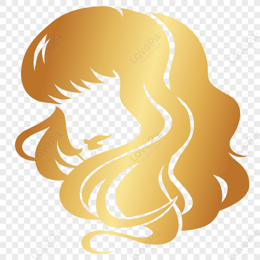 Woman's Hair Logo Hair Wave Icon Vector Graphic by Bigbang · Creative  Fabrica