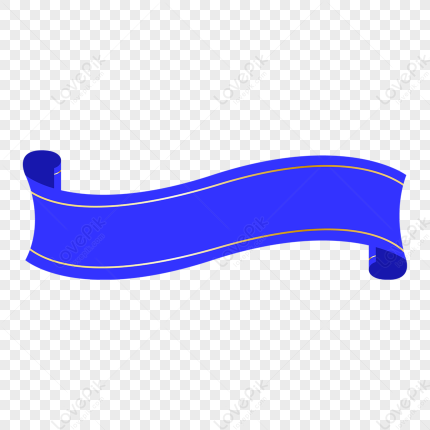 Blue Ribbon Banner Illustration Clipart,gradient,slogan,offer Sale Banner  PNG Transparent Image And Clipart Image For Free Download - Lovepik