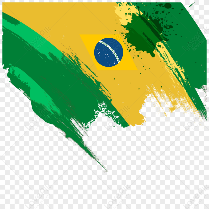 Bandeira Do Brasil Com Forma De Flor Emblema Nacional PNG , Dia Nacional,  Dia Da Independência, Escova Imagem PNG e PSD Para Download Gratuito