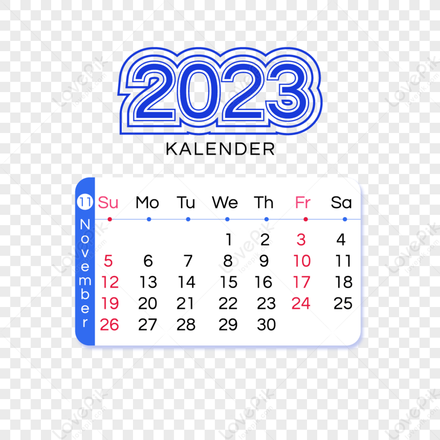 Календарь на 2023 год Календарь на месяц Календарь на ноябрь,месяц,календарь  2023 года,настольный календарь изображение_Фото номер 380486344_EPS Формат  изображения_ru.lovepik.com