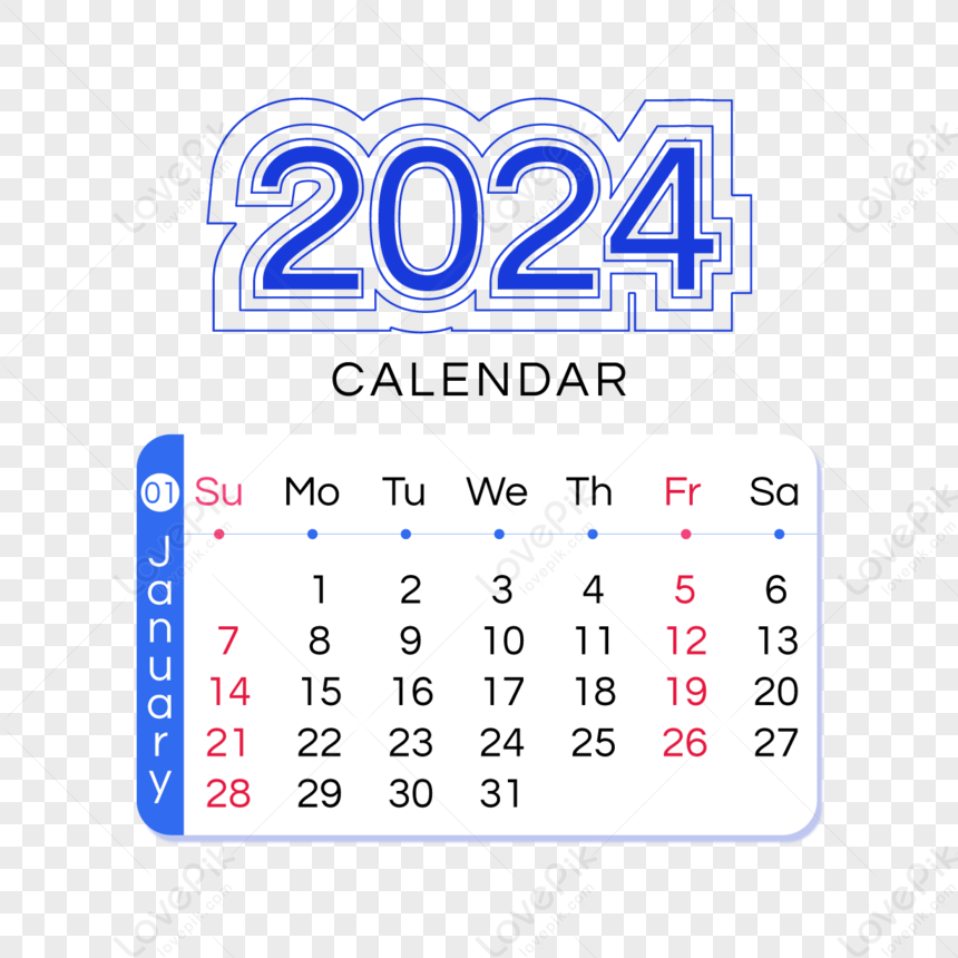 Calendario Mese 2024 Gennaio Linea Semplice Blu,dai,gennaio,modello Di  Calendario AI Immagine Gratis, Grafica download su Lovepik