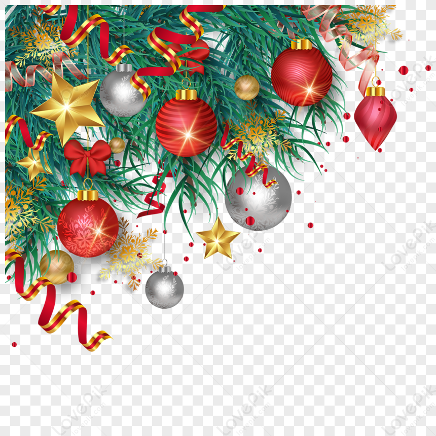 cintas de navidad frontera png