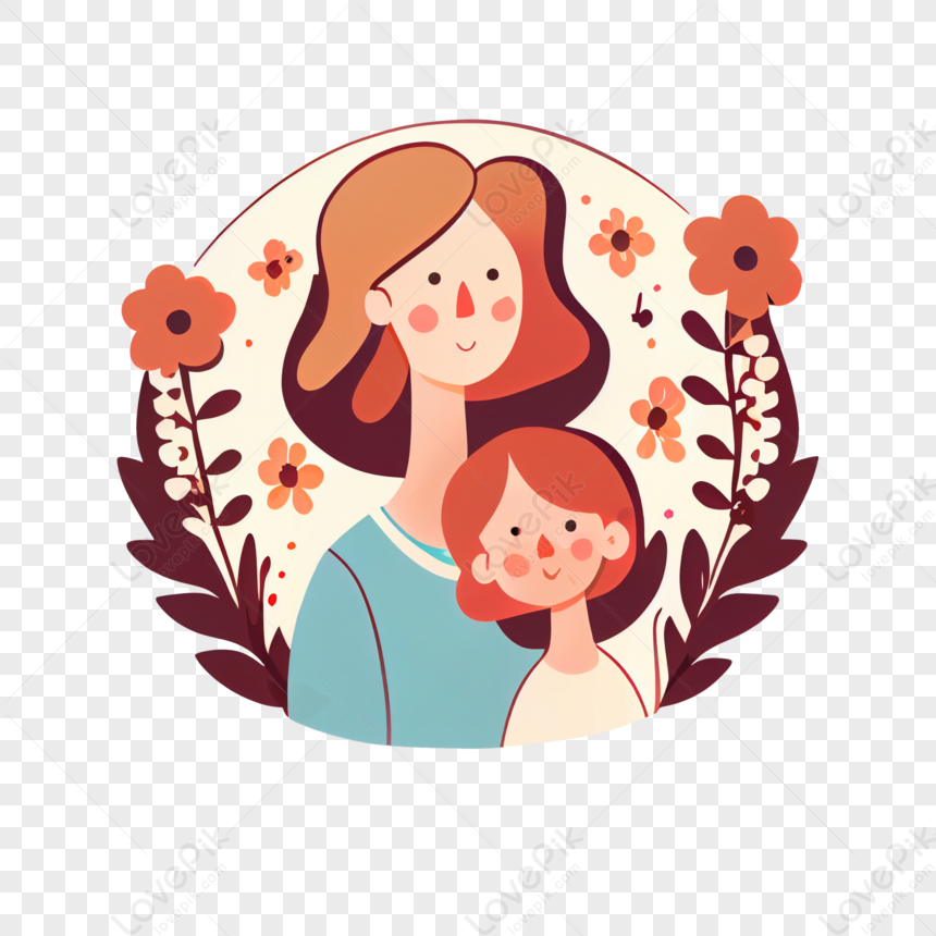 Mother holding baby, freehand drawing, swirl, flowers, butterfly, vector,  illustration, pencil. Mother day. Stock Vector | Adobe Stock