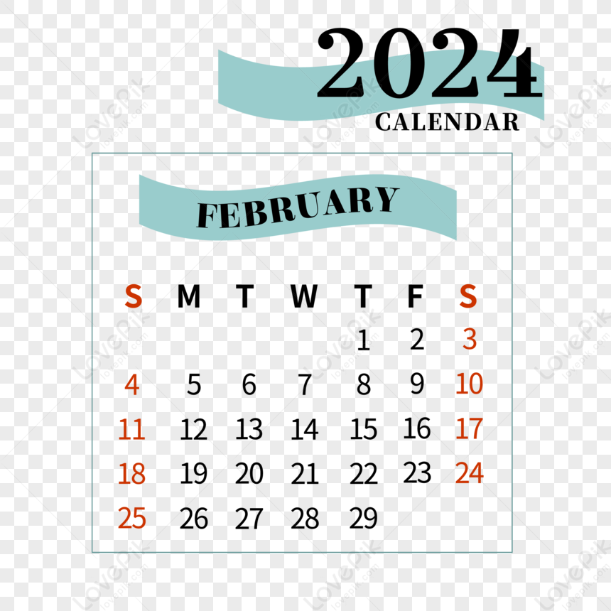 Simple Calendar For February 2024,printable,calendar,february Calendar 