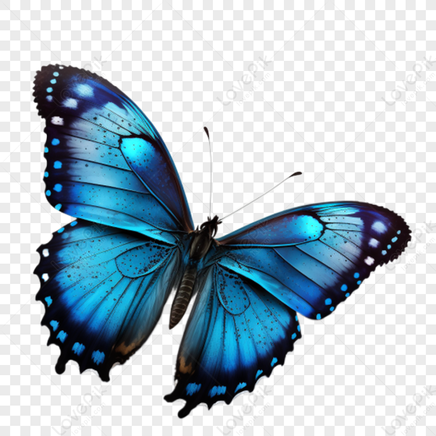 青い夢のような光る蝶の写真,夢の写真,昆虫 イラスト， 光の効果, 美容 ...