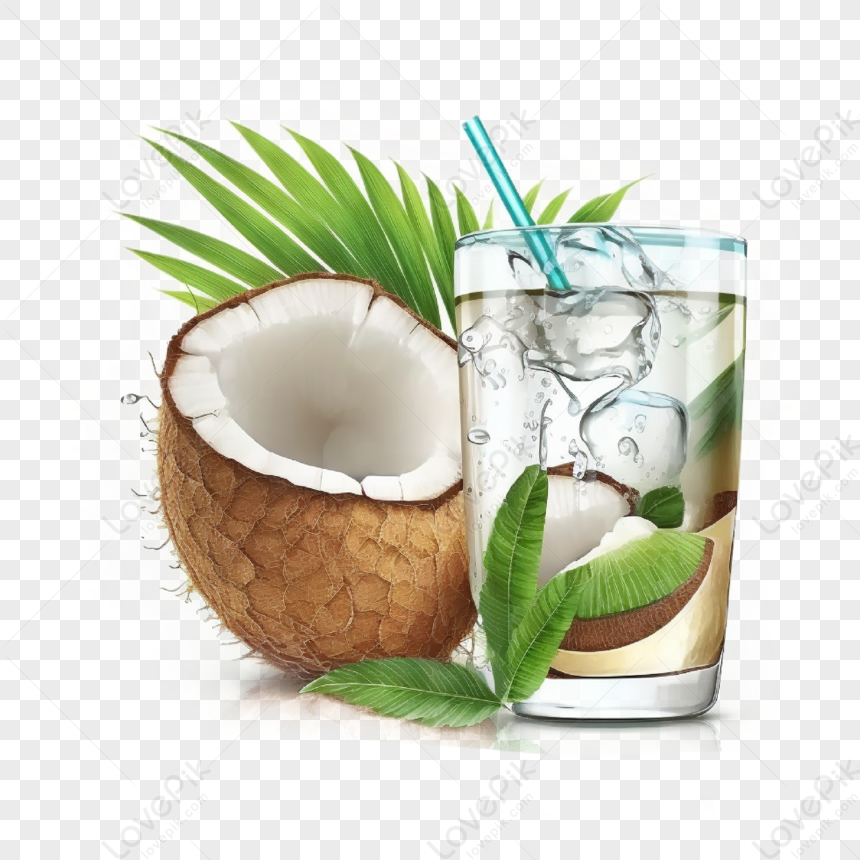 Acqua Di Cocco Ghiacciata Estiva,giorno Destate,bevanda Al Cocco,latte Di  Cocco PNG Immagine Gratis, Grafica download su Lovepik