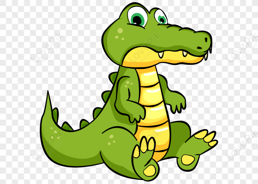 Ang Mga Hayop Ng Crocodile Cartoon Clip Art Ay Maaaring Mapanganib ...