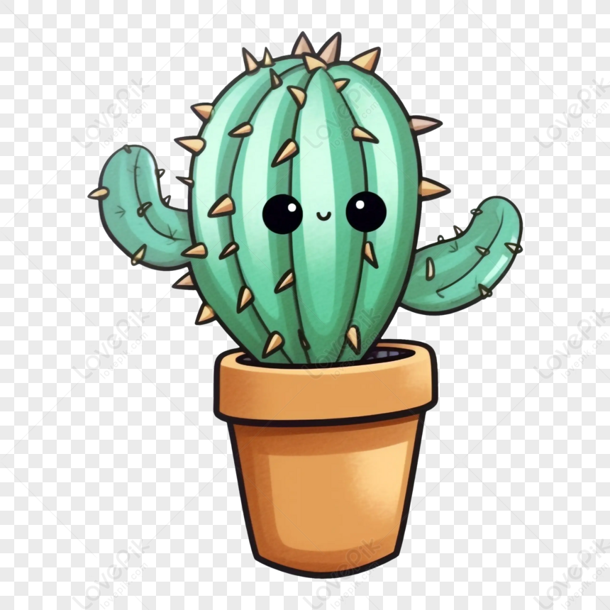 Cactus Cute Pattern,simple,cactus Wallpaper,wallpaper Cactus Free PNG ...