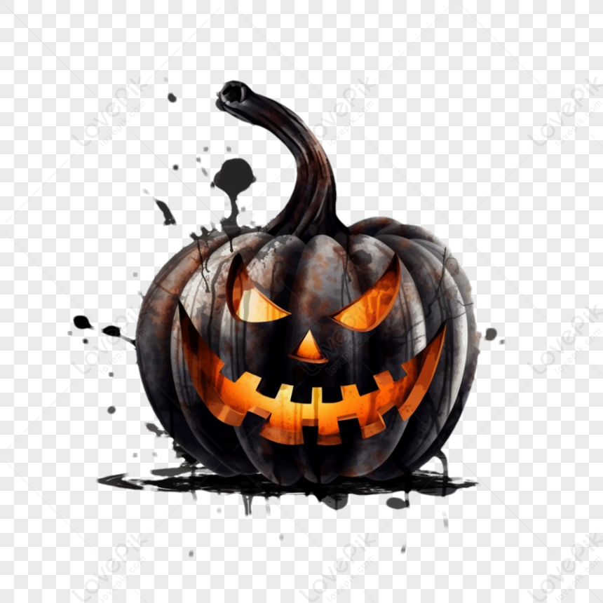 clipart visage de jack o lantern