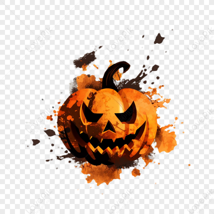 clipart visage de jack o lantern