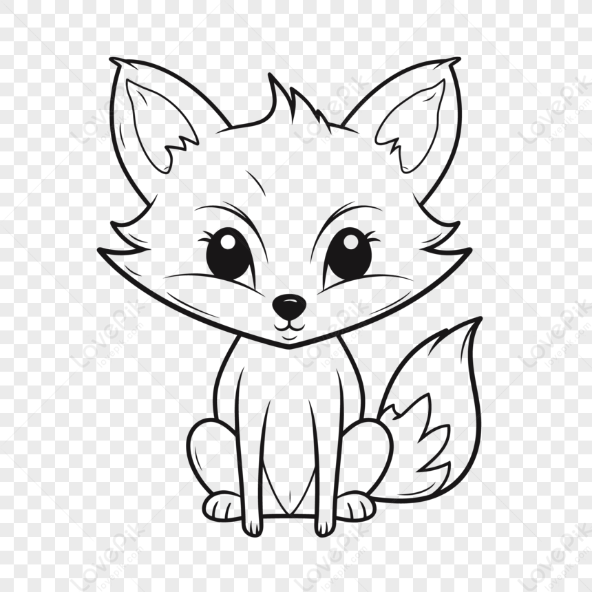 Decorative Fox Icons Cute Classic Handdrawn Outline-vector Icon-free Vector  Free Download