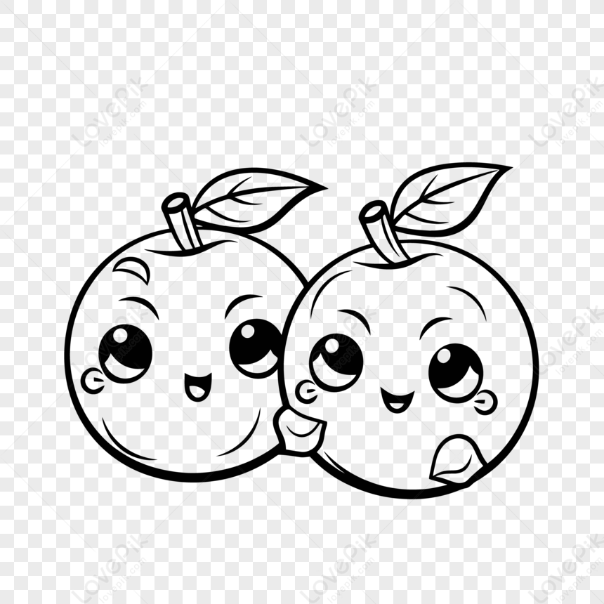 Apple Drawing Chibi, apple, food, fictional Character, news png | PNGWing