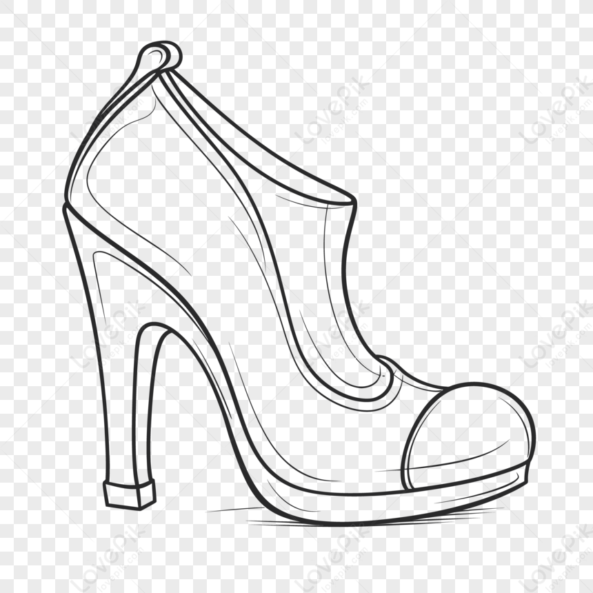 Vector High Heels Black Silhouette Icon Stock Vector (Royalty Free)  2332051657 | Shutterstock