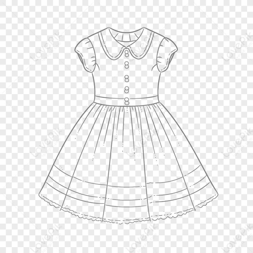 Fashion girl drawing dress Stock Vector Images - Page 3 - Alamy