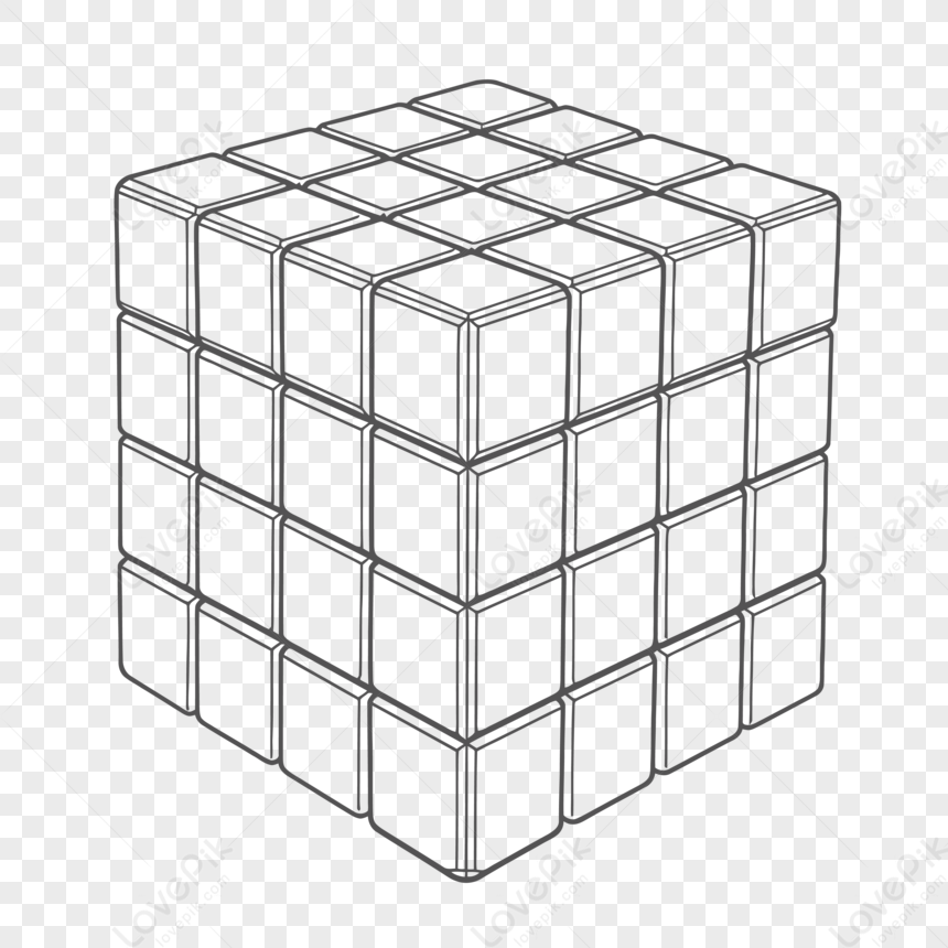 3D Rubik's cube by Mishice on DeviantArt