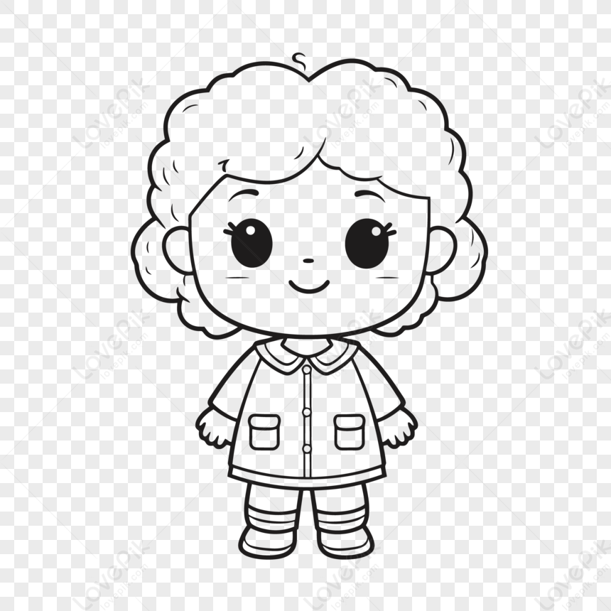 clipart de cara de niño pequeño