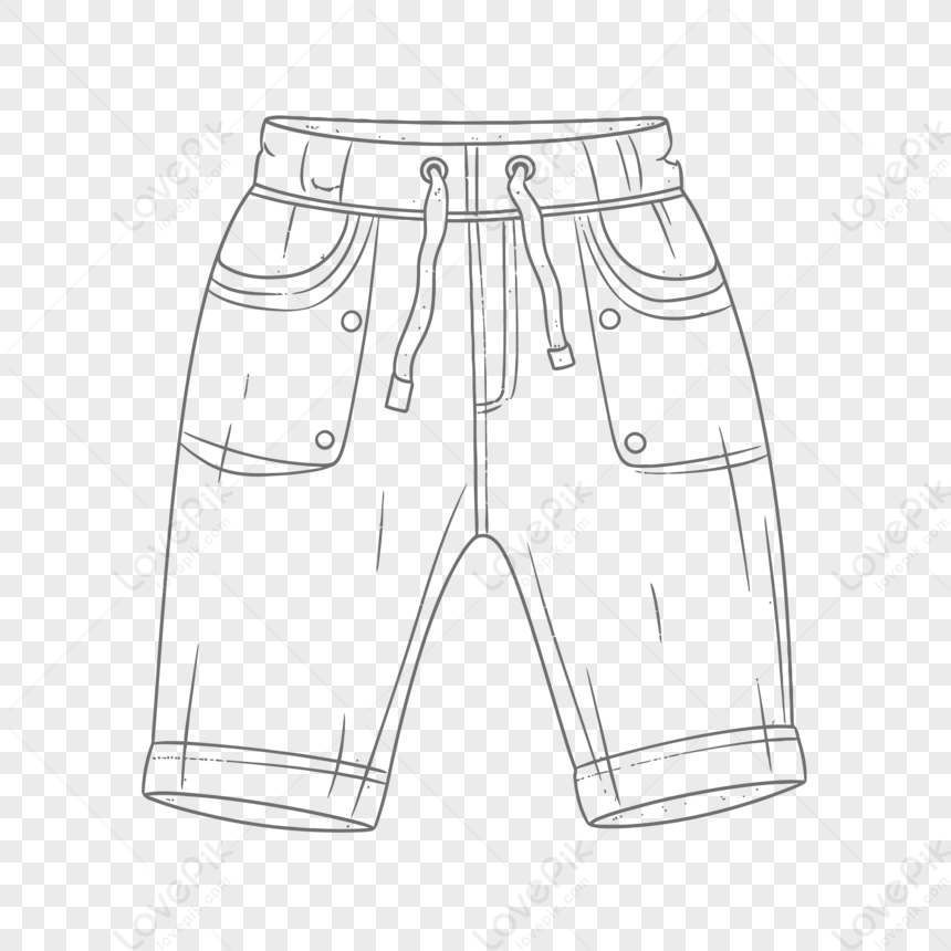 Trousers Vector Icon Isolated on White Background. Outline, Thin Line  Trousers Icon for Website Design and Mobile, App Development Stock Vector -  Illustration of apparel, underwear: 189433818