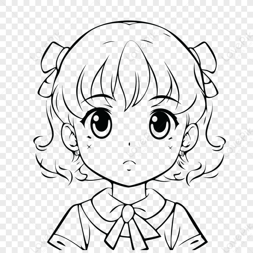 Draw an anime outline by Rorojazz | Fiverr