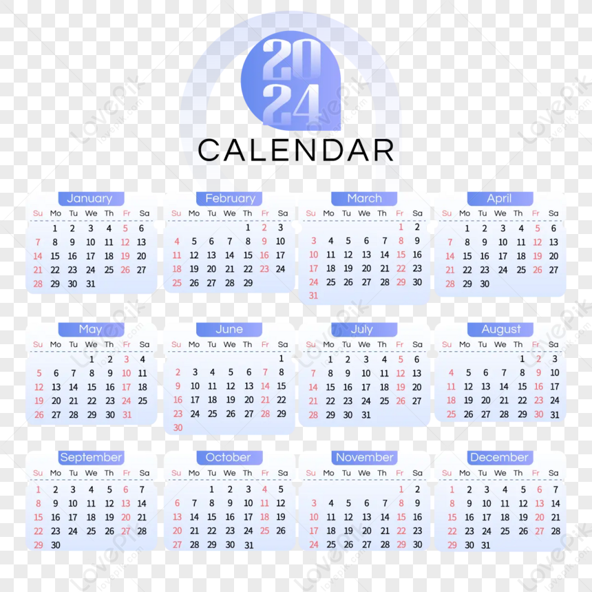 Calendario 2024 Calendario Annuale Geometrico Piano Annuale Gradiente  Vettore,buon Anno,geometrico,stampabile AI Immagine Gratis, Grafica  download su Lovepik