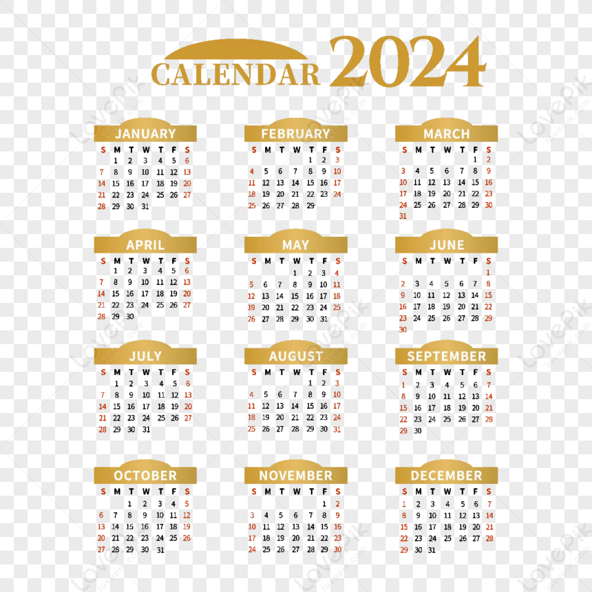 Calendário Fevereiro 2024 Ouro Simples PNG , De Fevereiro De, Calendário,  Calendário De Fevereiro Imagem PNG e Vetor Para Download Gratuito