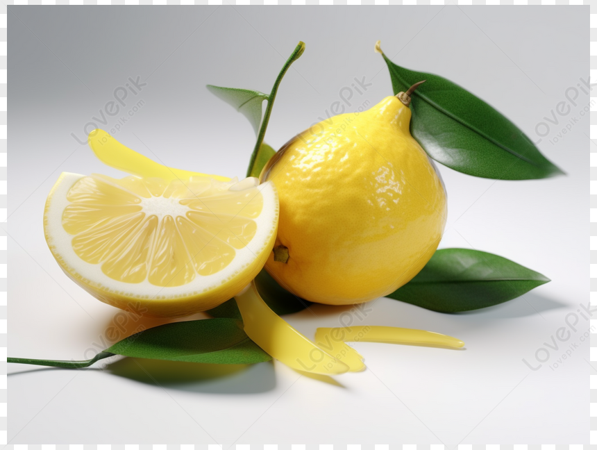 Il Limone è Tagliato A Metà E Con Le Foglie Sul Lato,limone,taglio PNG  Immagine Gratis, Grafica download su Lovepik