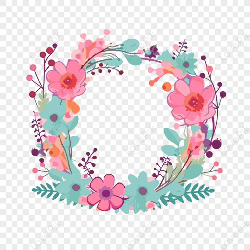 Ghirlanda Di Fiori, Clipart Di Corona, Fiore, Ghirlanda PNG e