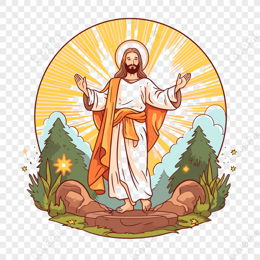 Jesus Resucito Vector PNG Imágenes Gratis - Lovepik