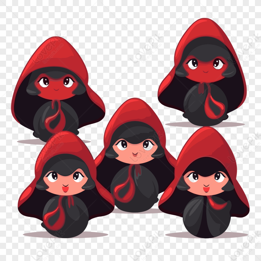 Nonna Cappuccetto Rosso Vettoriali, Illustrazioni e Clipart