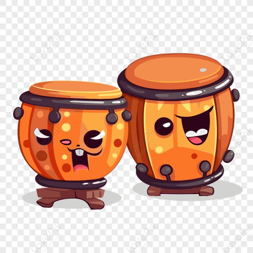 Bongos Clipart Two Cartoon CartoonBongos Clipart Two Cartoon Cartoon  