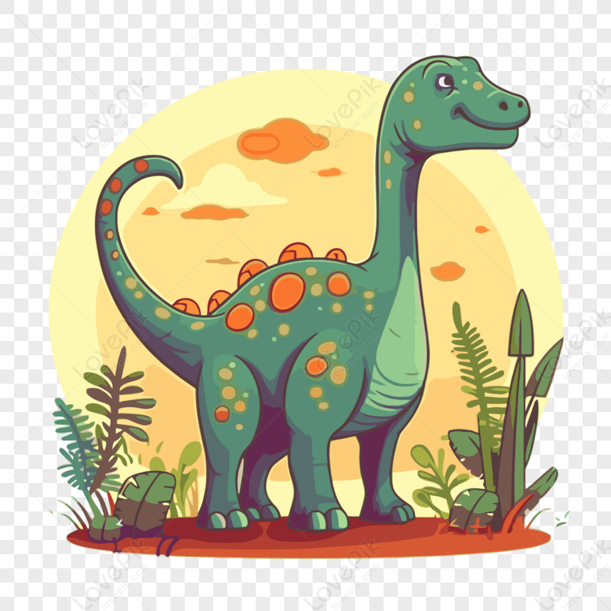 Lovepik صورة Eps 380562120 Id الرسومات بحث صور Brontosaurus Clipart