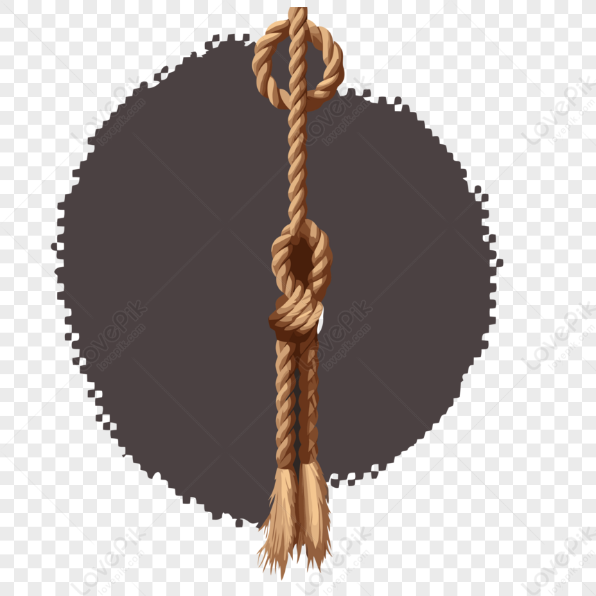 Noose Clipart Na Lubid Na Nakasabit Sa Isang Madilim Na Background Na ...