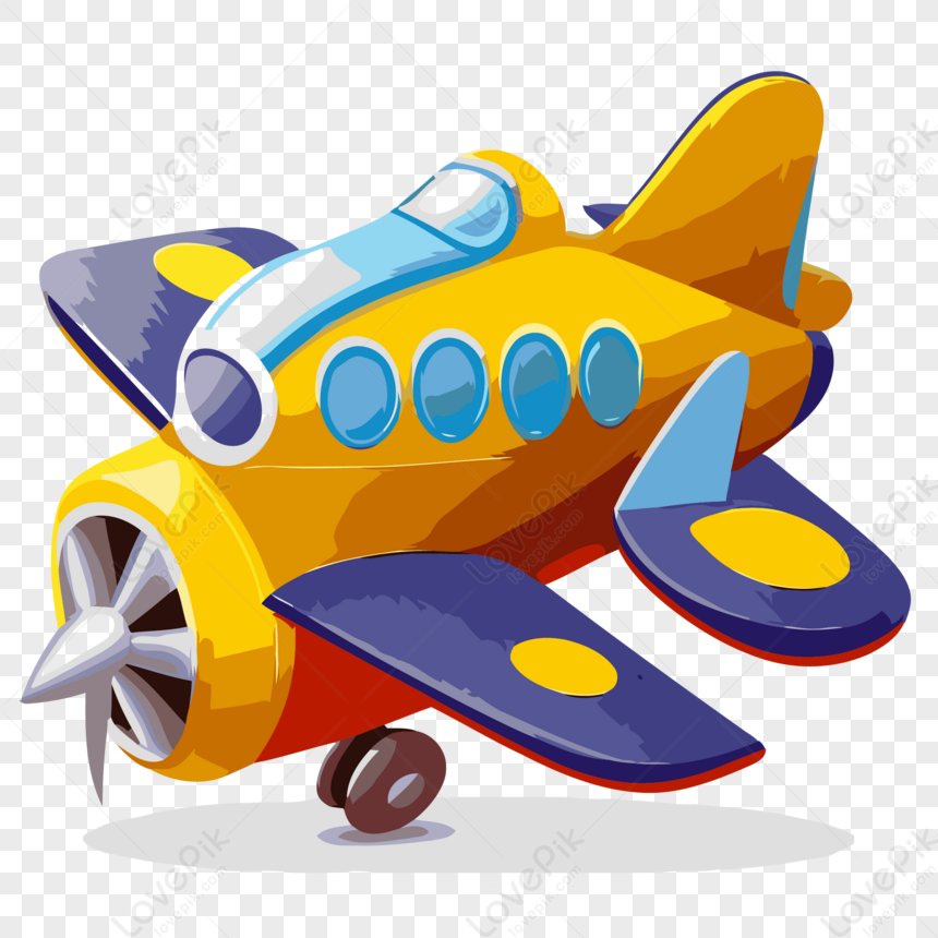 Gráfico De Vetor De Desenhos Animados Avião De Brinquedo,desenho Vetorial, avião De Desenho Animado PNG Imagens Gratuitas Para Download - Lovepik