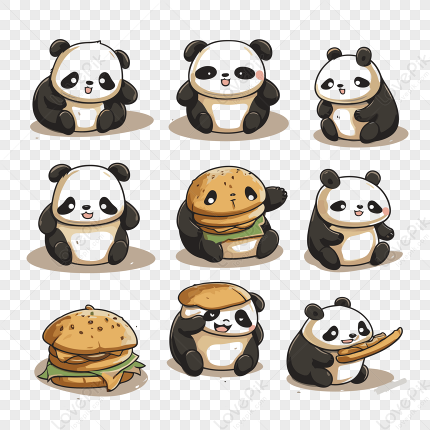 Oso Panda PNG, Vectores, PSD, e Clipart Para Descarga Gratuita